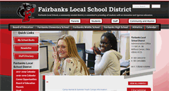 Desktop Screenshot of fairbanks.k12.oh.us