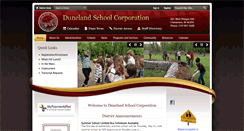 Desktop Screenshot of duneland.k12.in.us