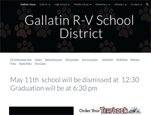 Tablet Screenshot of gallatin.k12.mo.us