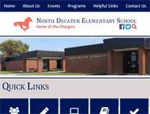 Tablet Screenshot of ndes.decaturco.k12.in.us