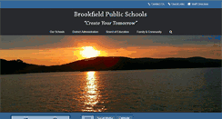 Desktop Screenshot of brookfield.k12.ct.us