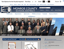 Tablet Screenshot of monroe.k12.ky.us