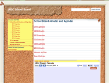 Tablet Screenshot of board.jgsc.k12.in.us