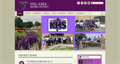 Desktop Screenshot of kiel.k12.wi.us