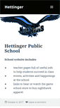 Mobile Screenshot of hettinger.k12.nd.us