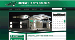 Desktop Screenshot of greenville.k12.oh.us
