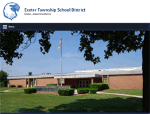 Tablet Screenshot of exeter.k12.pa.us