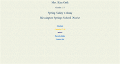 Desktop Screenshot of ko031.k12.sd.us