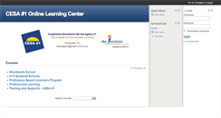 Desktop Screenshot of moodle.cesa1.k12.wi.us