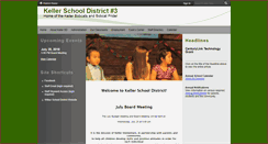Desktop Screenshot of keller.k12.wa.us
