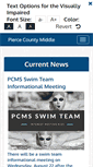 Mobile Screenshot of pcms.pierce.k12.ga.us