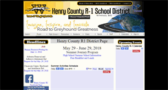 Desktop Screenshot of henrycountyr1.k12.mo.us