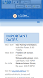 Mobile Screenshot of loyola.losaltos.k12.ca.us