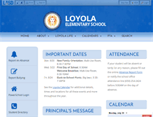 Tablet Screenshot of loyola.losaltos.k12.ca.us