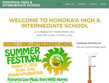 Tablet Screenshot of honokaa.k12.hi.us