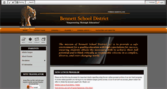 Desktop Screenshot of bennett29j.k12.co.us