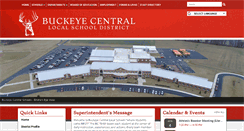 Desktop Screenshot of buckeye-central.k12.oh.us