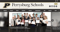 Desktop Screenshot of perrysburg.k12.oh.us