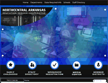 Tablet Screenshot of naesc.k12.ar.us