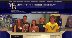 Desktop Screenshot of mcguffey.k12.pa.us