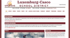 Desktop Screenshot of luxcasco.k12.wi.us