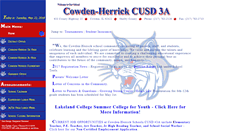 Desktop Screenshot of cowden-herrick.k12.il.us