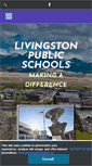Mobile Screenshot of livingston.k12.mt.us