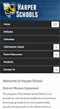 Mobile Screenshot of harper.k12.or.us