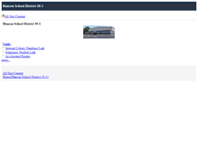 Tablet Screenshot of hanson.k12.sd.us