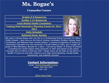 Tablet Screenshot of bb160.k12.sd.us