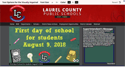 Desktop Screenshot of laurel.k12.ky.us