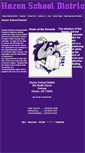 Mobile Screenshot of hazen.k12.ar.us