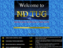 Tablet Screenshot of ndtug.k12.nd.us