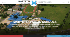 Desktop Screenshot of maryetta.k12.ok.us