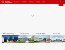 Tablet Screenshot of hermitage.k12.pa.us