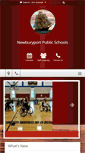 Mobile Screenshot of newburyport.k12.ma.us