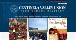 Desktop Screenshot of centinela.k12.ca.us