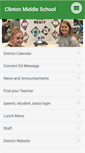 Mobile Screenshot of ms.clinton.k12.ma.us