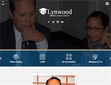 Tablet Screenshot of lynwood.k12.ca.us