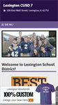 Mobile Screenshot of lexington.k12.il.us