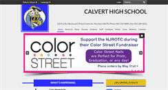 Desktop Screenshot of chsweb.calvertnet.k12.md.us