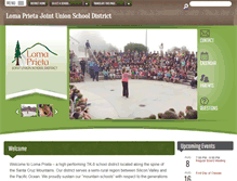 Tablet Screenshot of loma.k12.ca.us