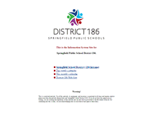 Tablet Screenshot of 186.springfield.k12.il.us