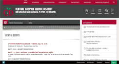 Desktop Screenshot of cdsd.k12.pa.us