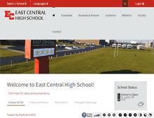 Tablet Screenshot of echs.sunmandearborn.k12.in.us