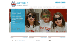 Desktop Screenshot of bayfield.k12.wi.us