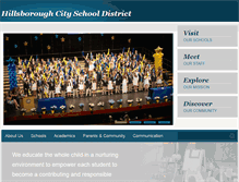 Tablet Screenshot of hcsd.k12.ca.us
