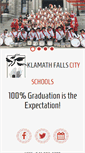 Mobile Screenshot of kfalls.k12.or.us
