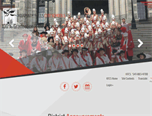Tablet Screenshot of kfalls.k12.or.us