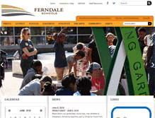 Tablet Screenshot of ferndale.k12.mi.us